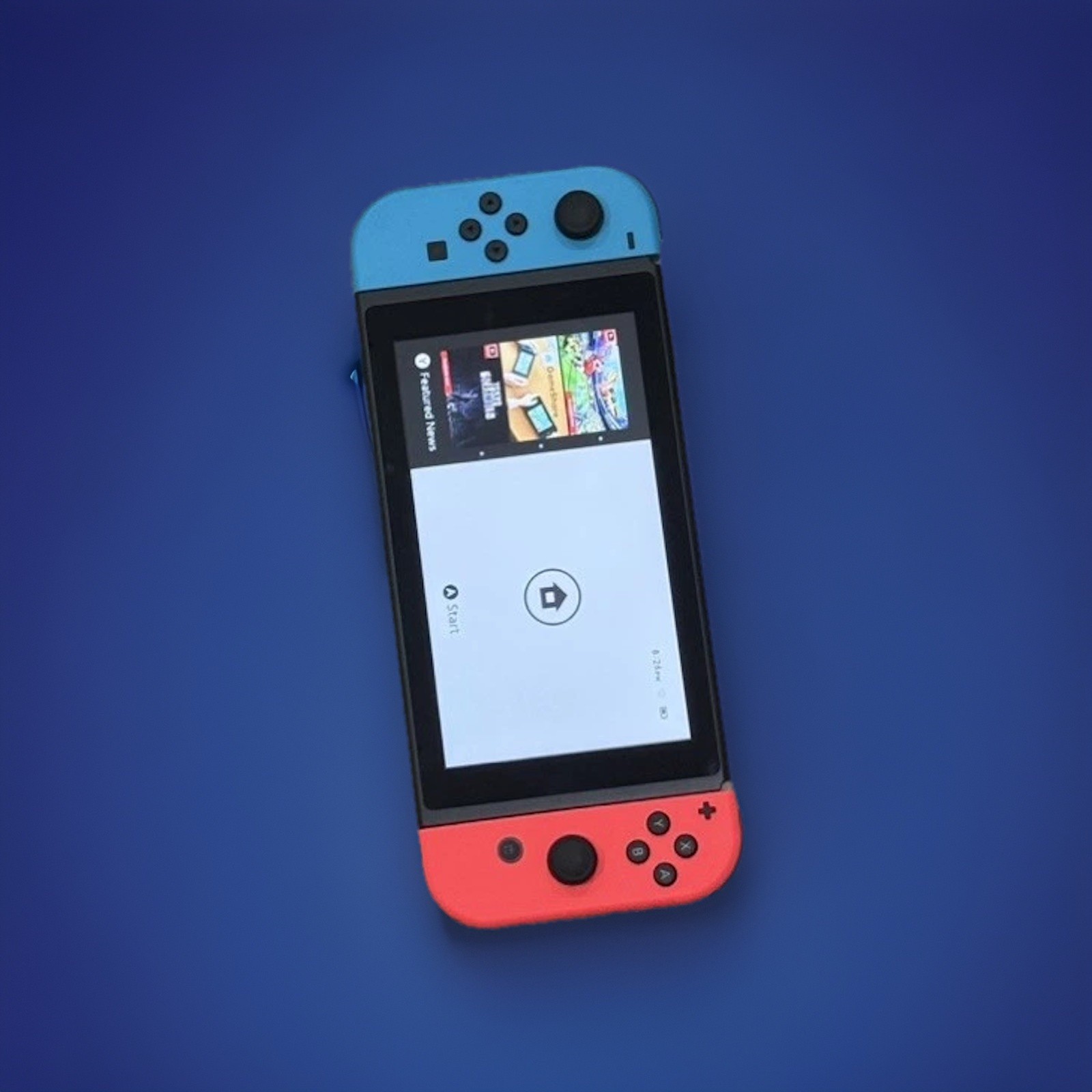 Nintendo Switch OLED Model Handheld Console – Red Blue – Very Good Cond