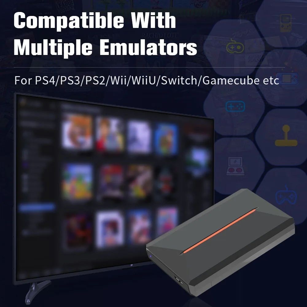 Launchbox 500GB Portable Game HDD – 3700 Games for Multi Consoles