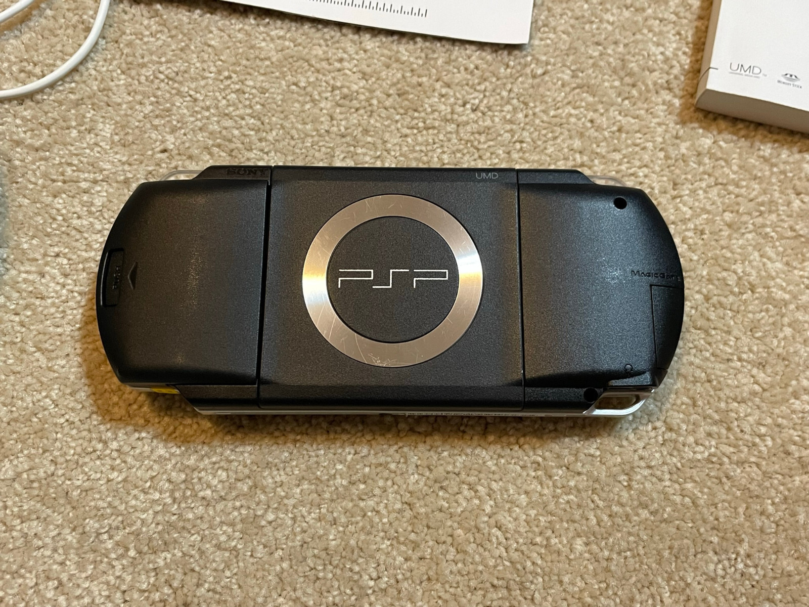 Sony PlayStation Portable Value Pack – Black (PSP-1001K) Complete Setup