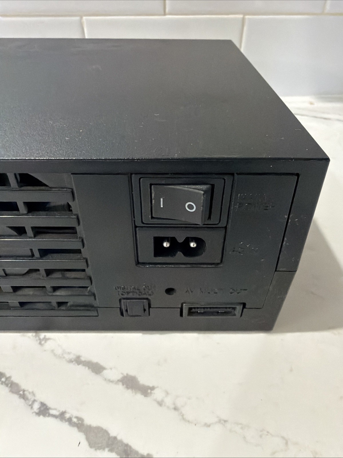 PlayStation 2 PS2 Phat/Fat Console Tested (SCPH-30001) Missing Tray Door