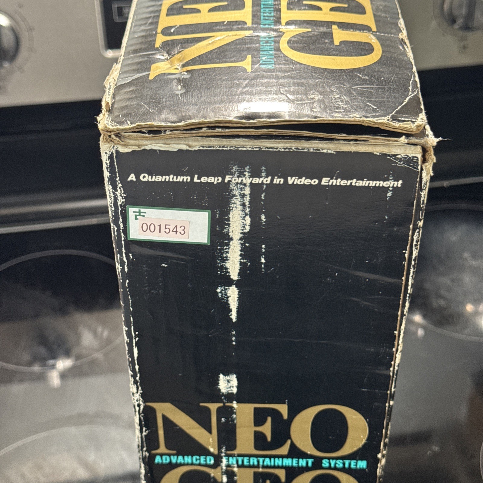 NEO GEO AES MAX 330 MEGA CONSOLE COMPLETE IN BOX TESTED WORKING