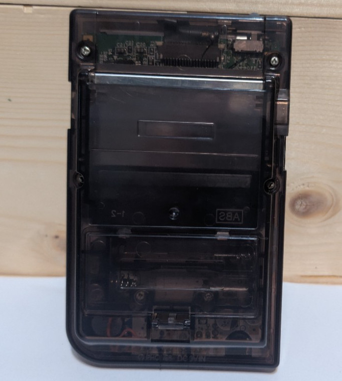 Nintendo Gameboy Pocket IPS Clear Black Laminated Screen
