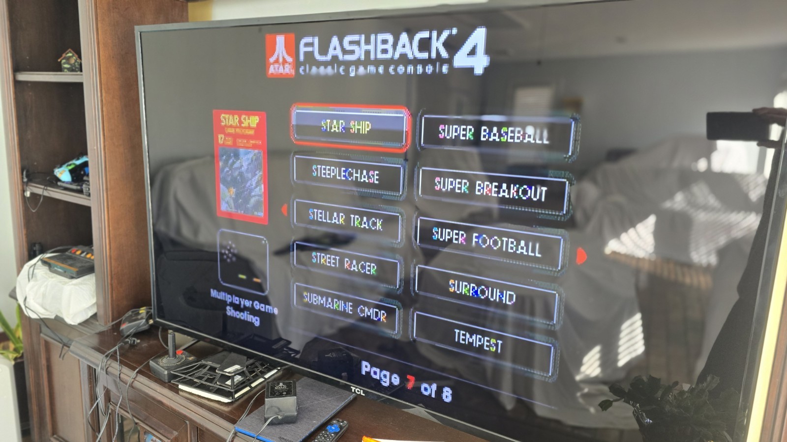 Atari – Flashback 4 classic Game Console Tested & Works Yar’s Revenge Centipede