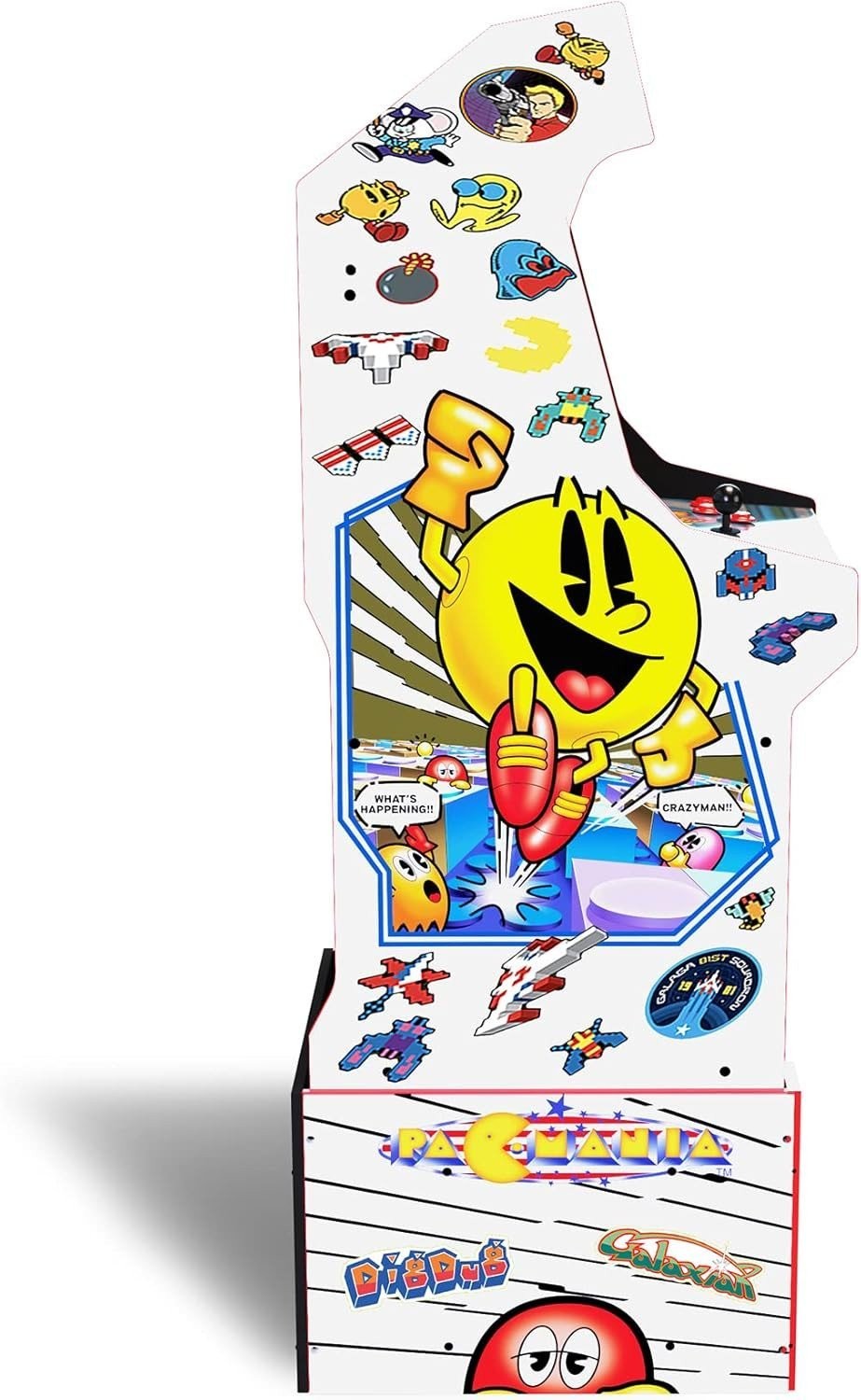 Arcade1Up PAC-MAN Customizable Arcade Cabinet WiFi 14 Games A1U 1Y Warranty