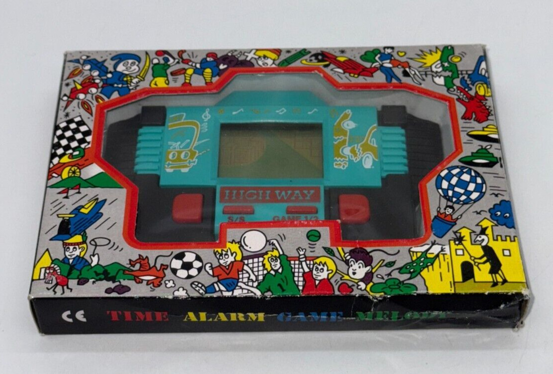 HIGHWAY – LCD Game & Watch Portable Console – 1990’s – DEADSTOCK – BOXED