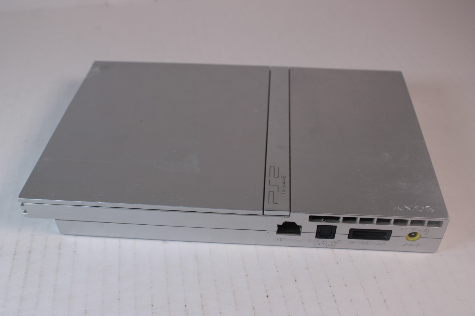 PS2 Sony PlayStation 2 Slim Console SCPH-79001 Bundle Silver Tested Working