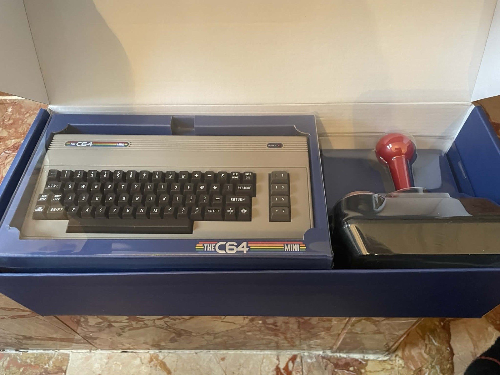 C64 Mini Micro Commodore Console + Joystick Retro Console System OPEN BOX