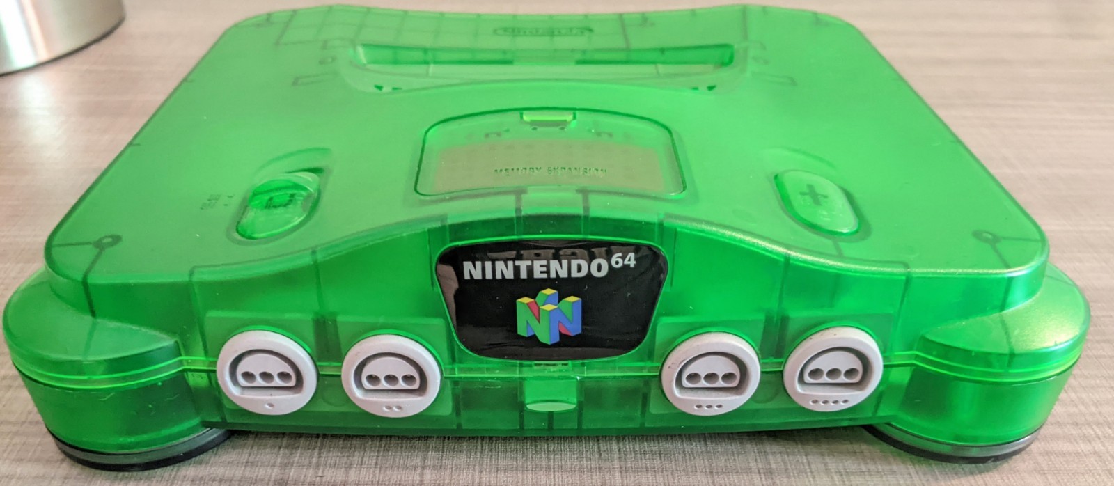 Nintendo 64 N64 Jungle Green Donkey Kong Console Bundle W/ Expansion Pak Tested