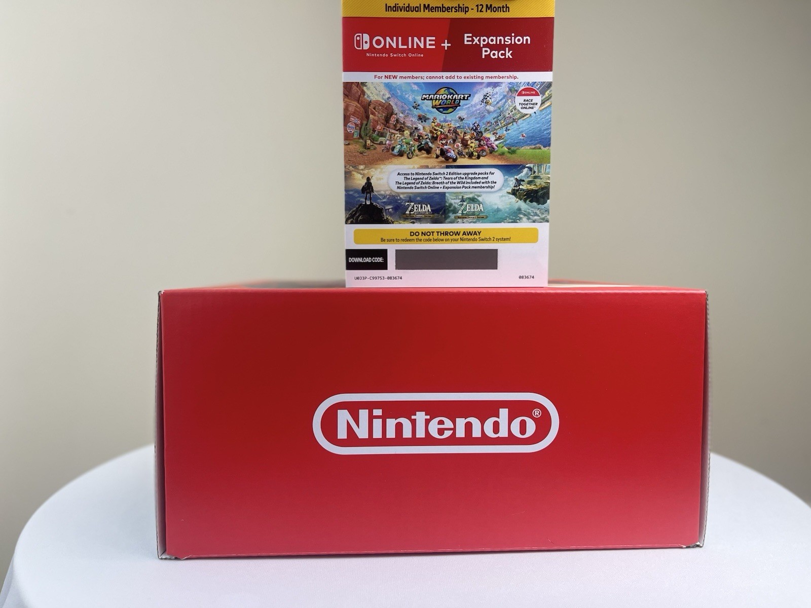 💫NEW Nintendo Switch 2 MARIO KART BUNDLE💫 12 Month Nintendo Switch Online INC