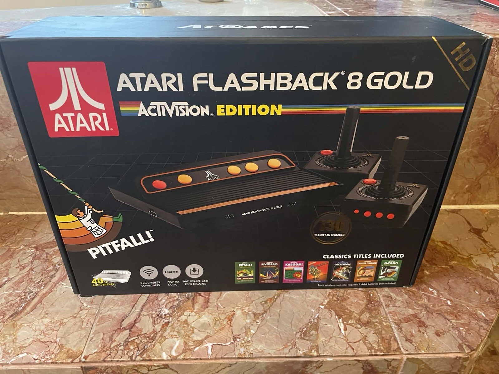 Atari Flashback 8 – Gaming Console – 40th Anniversary – 105 Built-in Games