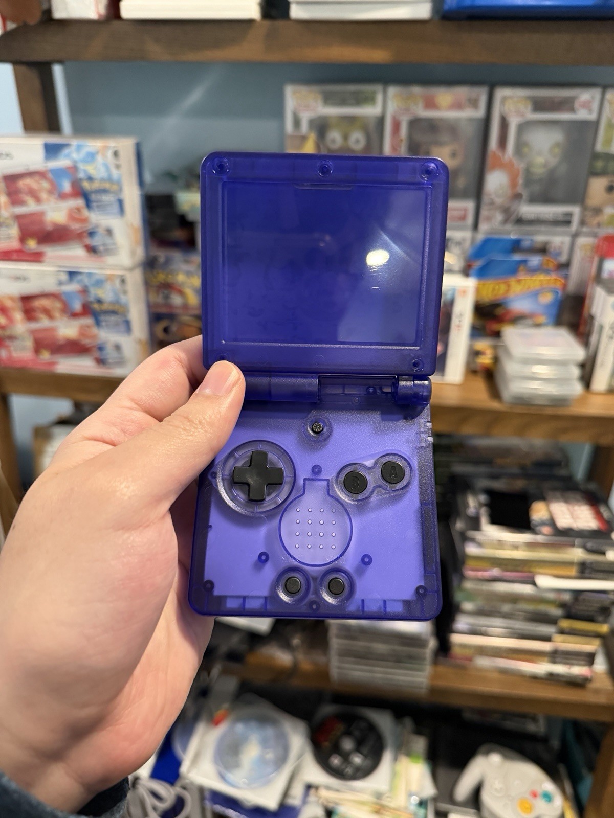 Gameboy SP Nico Robin Custom Shell . One Piece/ High Quality Replacement