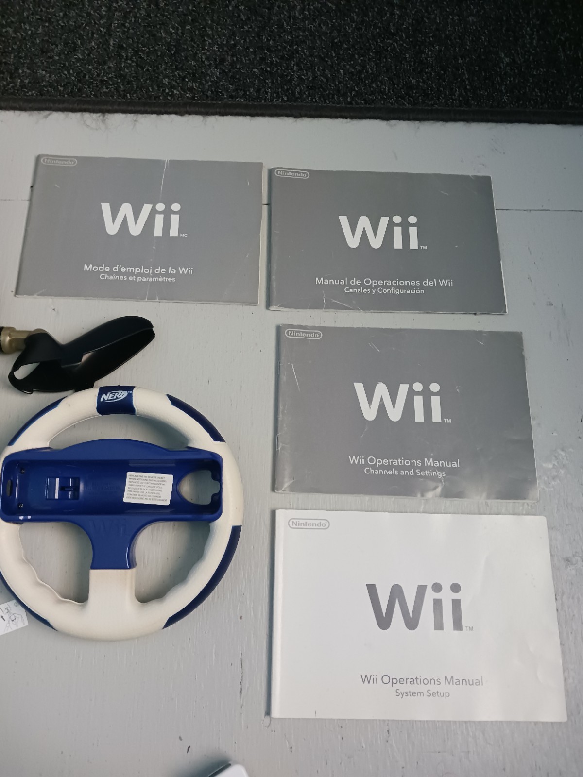 Nintendo Wii Console, Games, Remotes, Nunchuks Lot Bundle Tested and Working