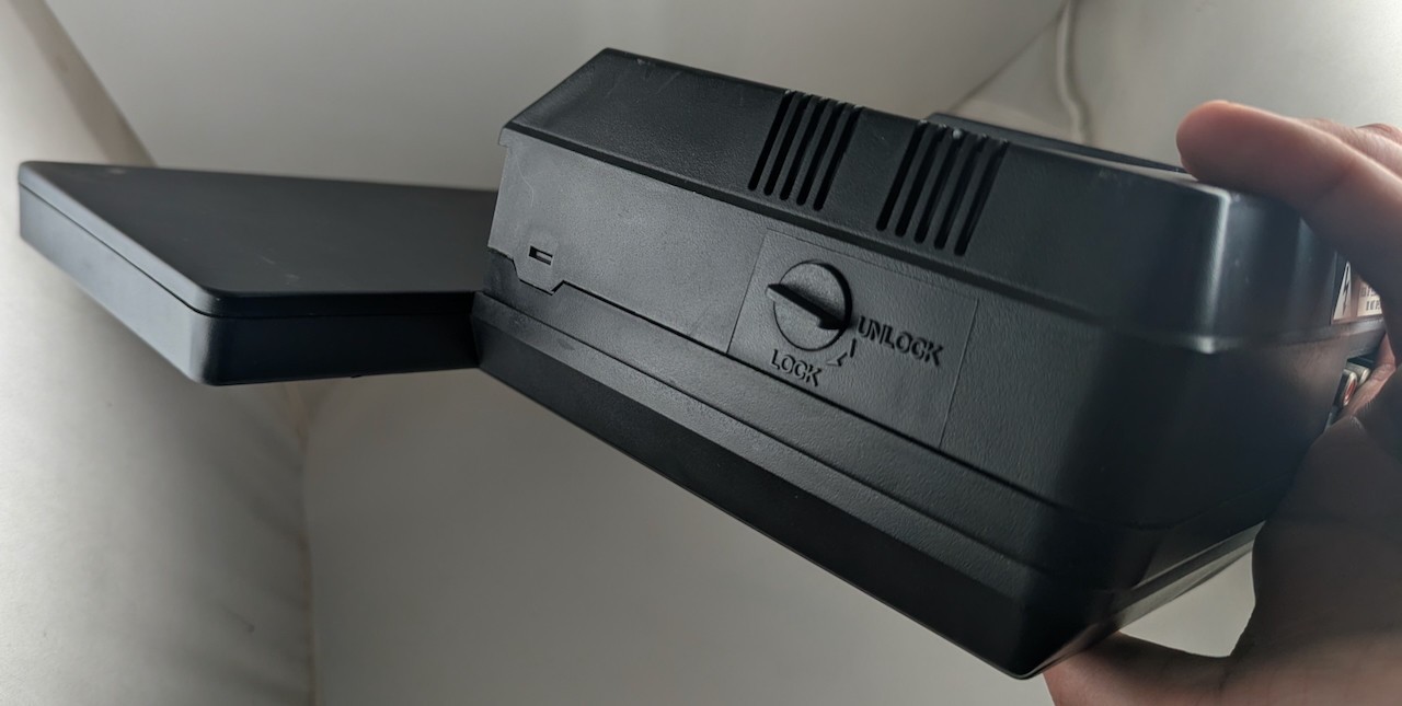 NEC TurboGrafx CD + Docking Bay Base FOR PARTS OR REPAIR