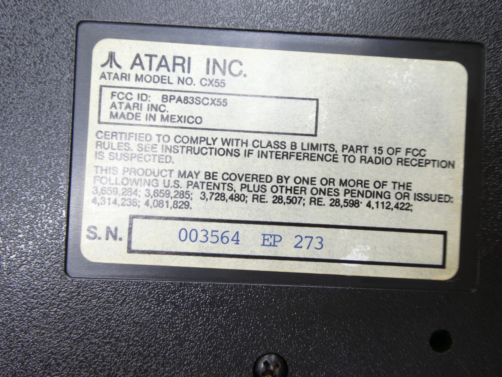Atari 5200 VCS cx55 Cartridge Adapter