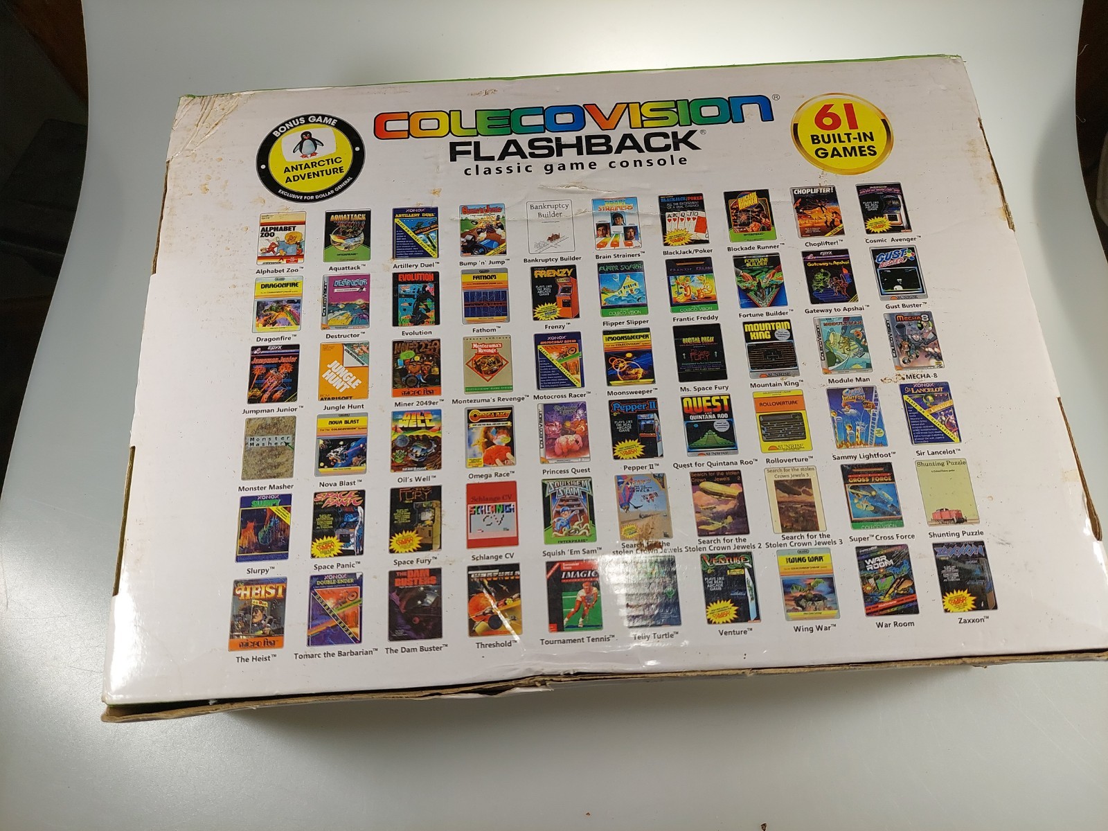 AtGames ColecoVision Flashback Classic Game Console 61 Games