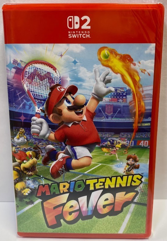 Mario Tennis Fever (Multi-Language) Switch 2 New Game Special (2026 Sports)