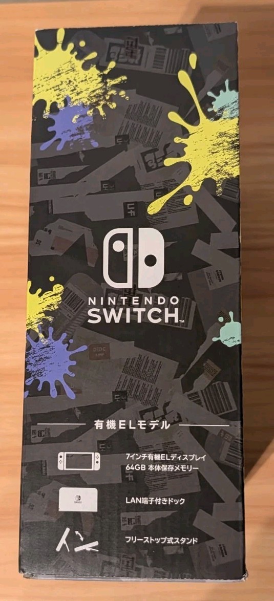 NEW Nintendo Switch OLED SPLATOON 3 64GB SPECIAL Limited Edition Console – RARE