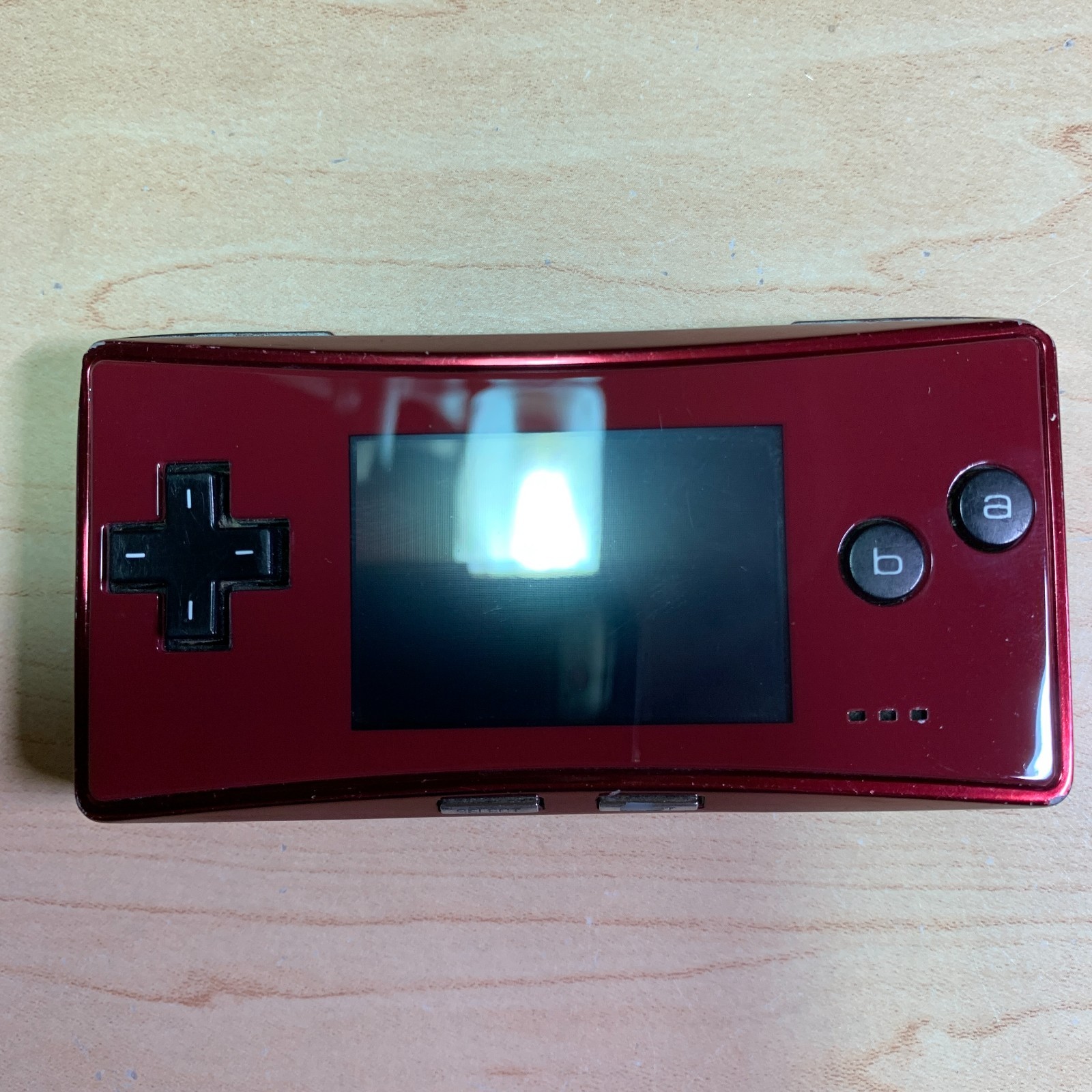 Nintendo Game Boy Micro Red 20th Anniversary New Battery Faceplate Charger Case