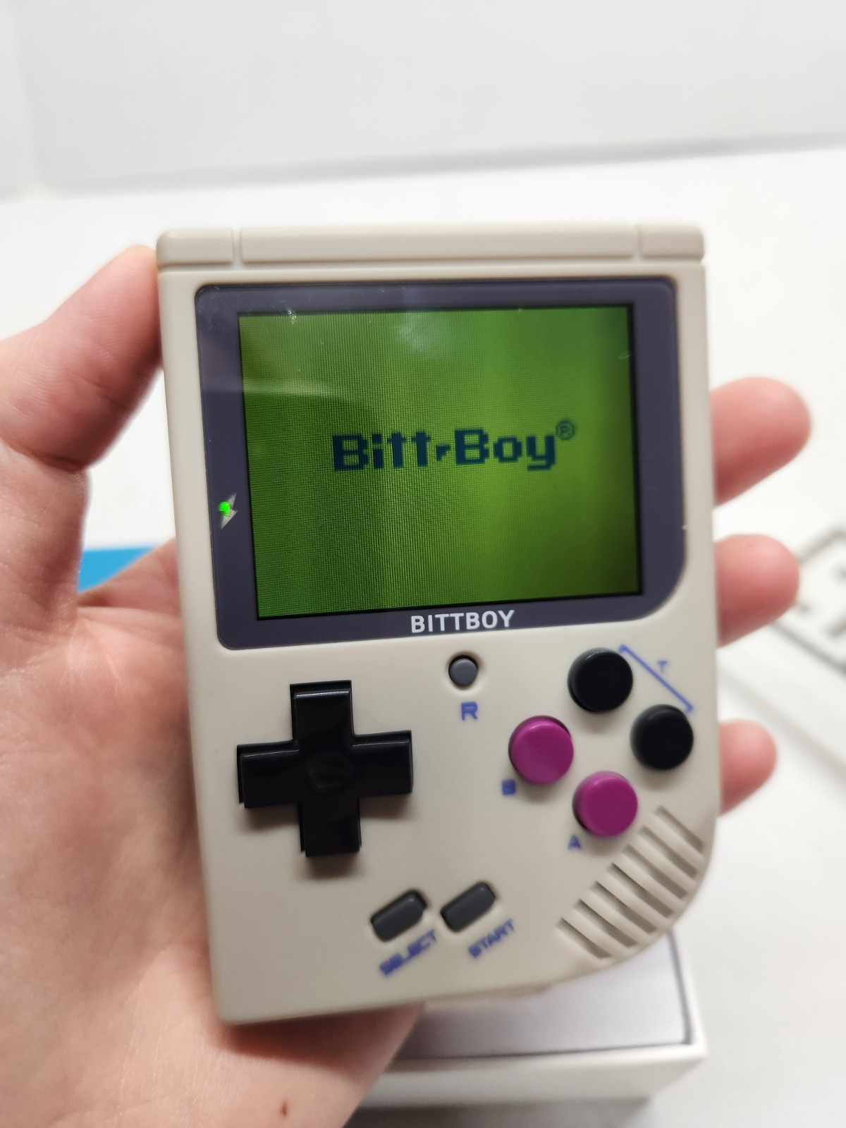 Bittboy Bittboy Handheld Video Game Console Gray Portable Handheld System