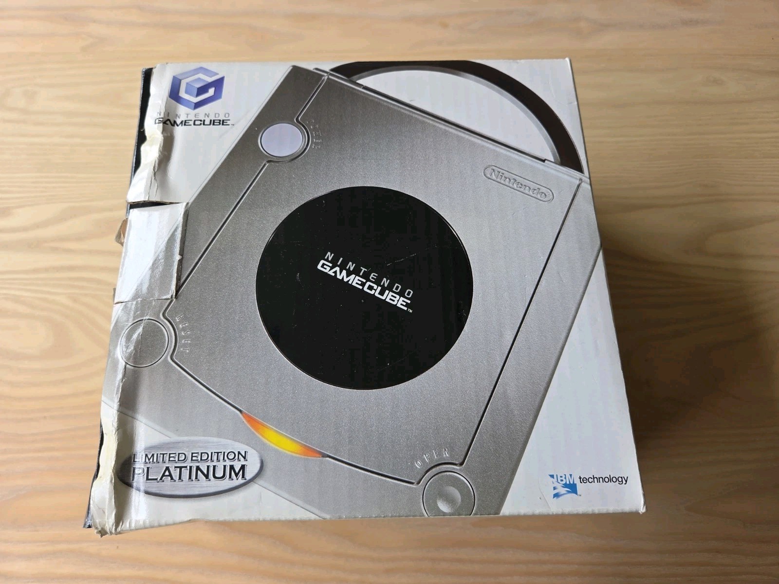 Platinum Nintendo GameCube Limited Edition New In Box