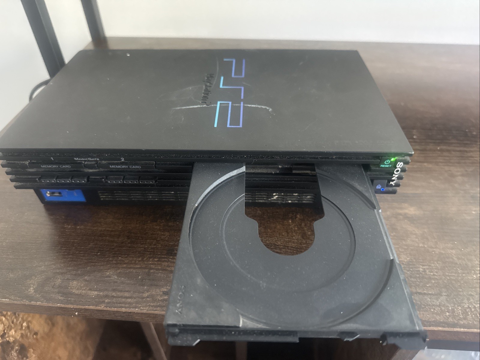 Sony PlayStation 2 Console – Black (SCPH-39001), Not Tested, Power On, CD