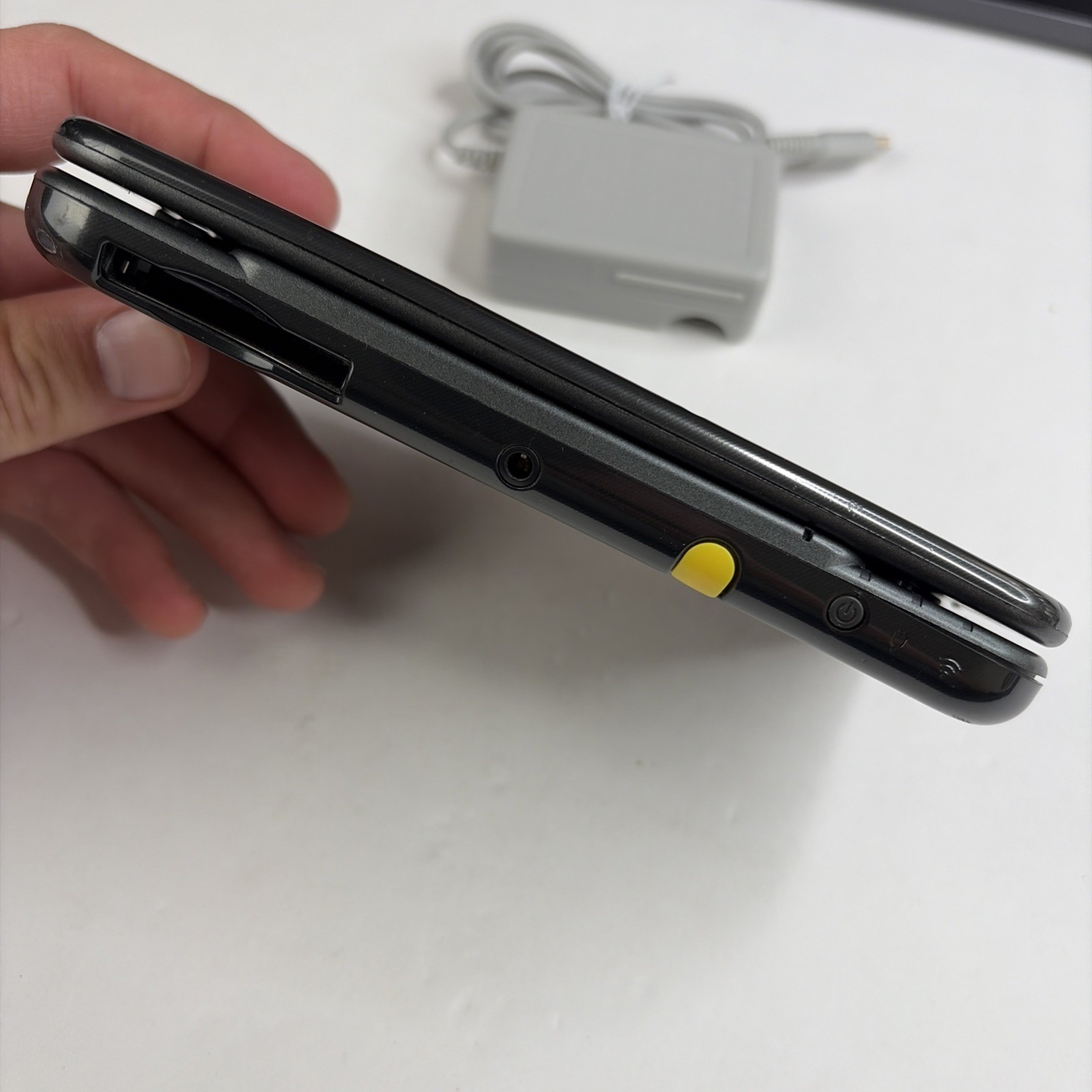 New Nintendo 3DS XL Gray Black Console Repair! READ W Charger Stylus US Version