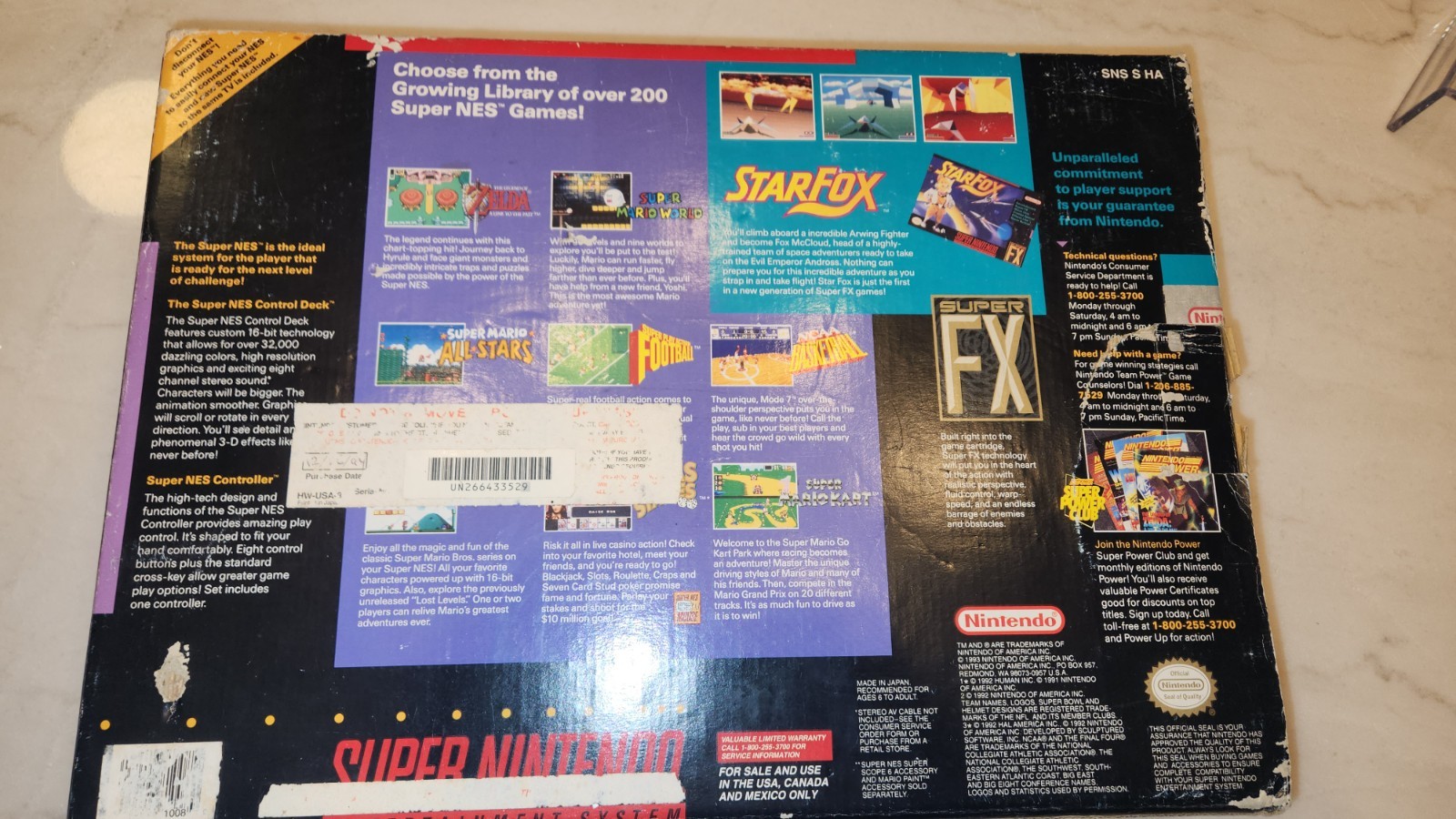 SNES Zelda Control Set CIB Matching Serial + Mana Evermore Gaia Bundle Nintendo