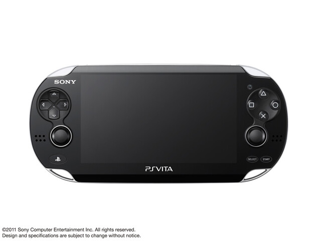 USED PS Playstation vita Wi-Fi model CRISTAL BLACK PCH-1000 ZA01 only console