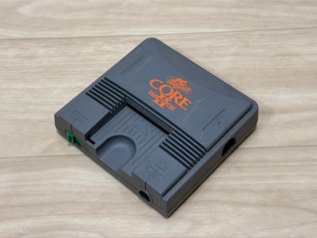 NEC PC Engine CoreGrafx II PI-TG7 Console Gray Tested Working Retro Japan