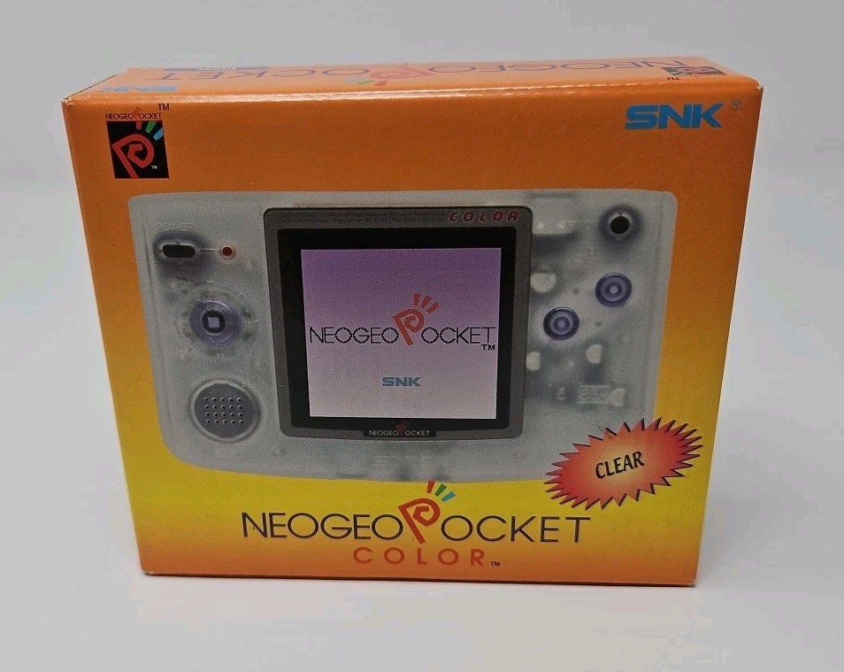 SNK Neo Geo Pocket Color Clear – Brand New, sealed, never opened