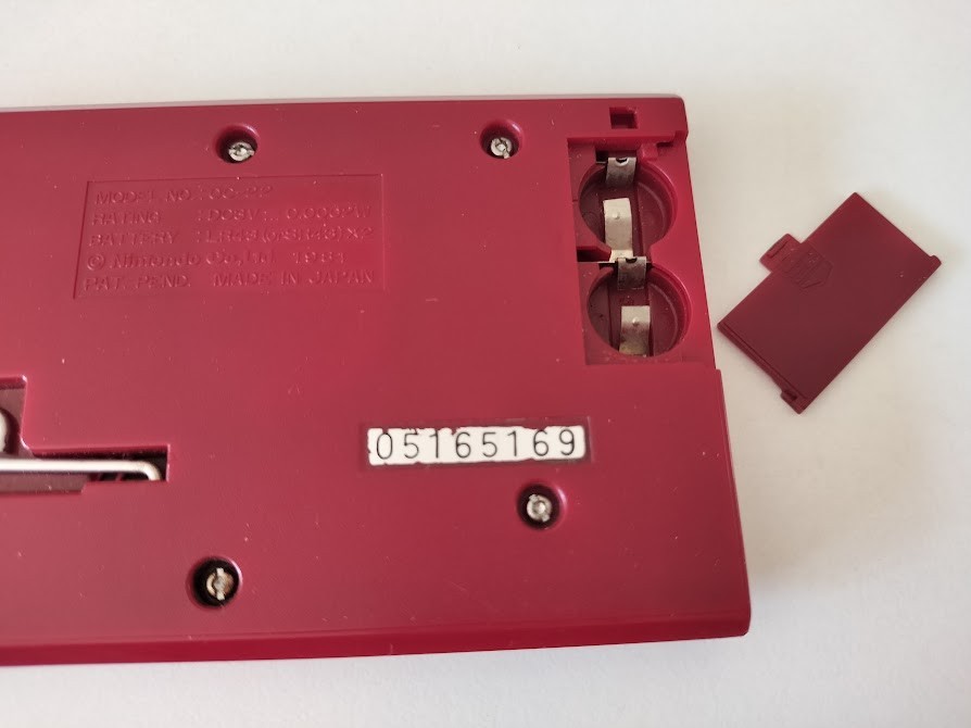 Nintendo OC-22 OCTOPUS LSI Game and Watch Used Vintage Retro Japan #05165169