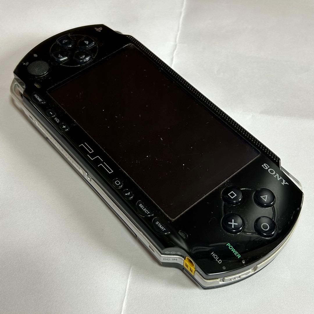 PSP Sony Psp 1000 Black Body With Charging Cable Japan
