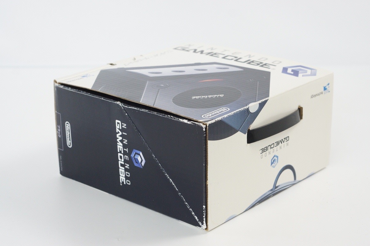 Gamecube Black Console System Boxed DOL-001 JP For Japan Game CD DN12160291