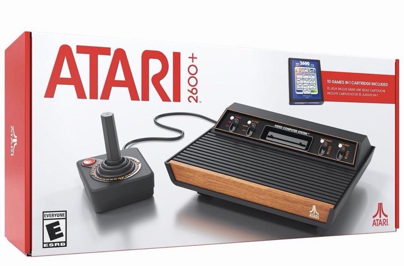 NEW FACTORY SEALED Atari 2600+ Plus HDMI Console, 10 in 1 Game Cart,