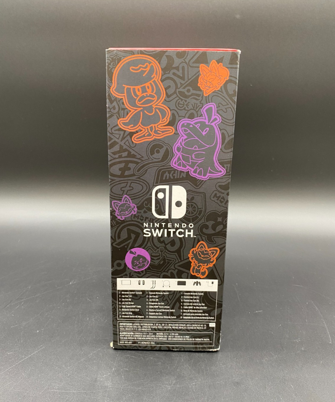 Nintendo Switch OLED Model – Pokemon Scarlet & Violet Edition Console – NEW