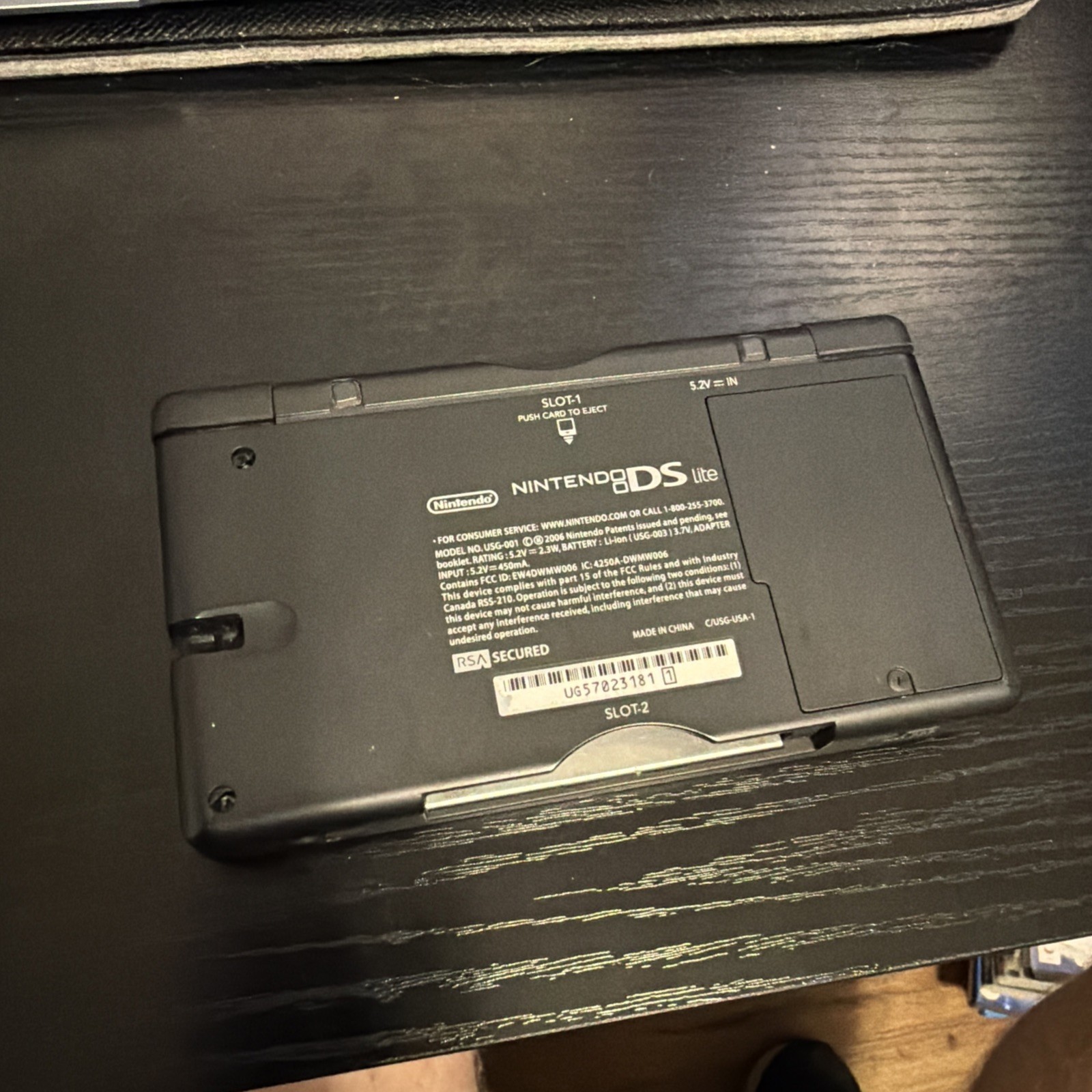 Nintendo DS Lite Handheld System – Cobalt/Black