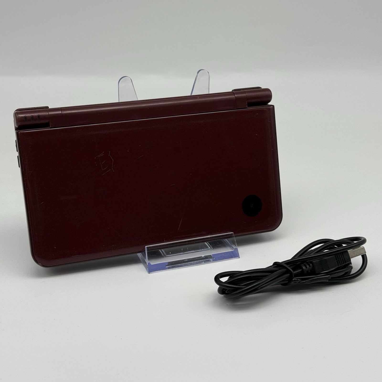 Nintendo DSi XL Burgundy Maroon Wine Red Handheld Console UTL-001 Tested & Works