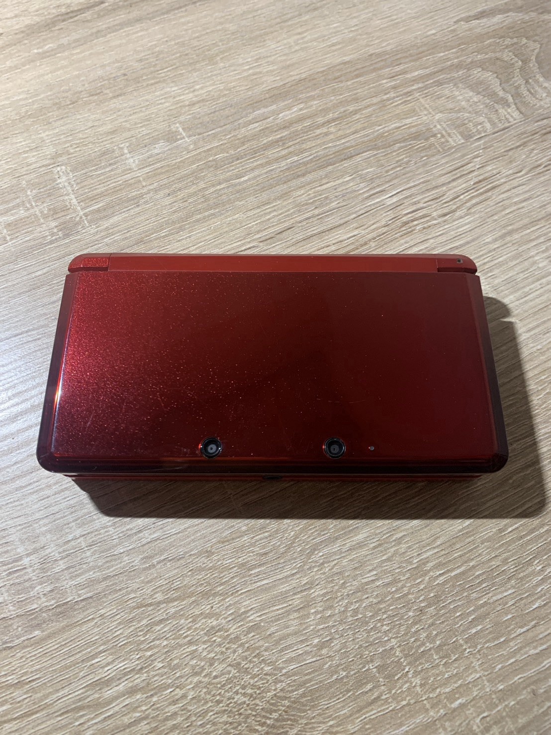 0833 Nintendo 3DS Flare Red For Parts