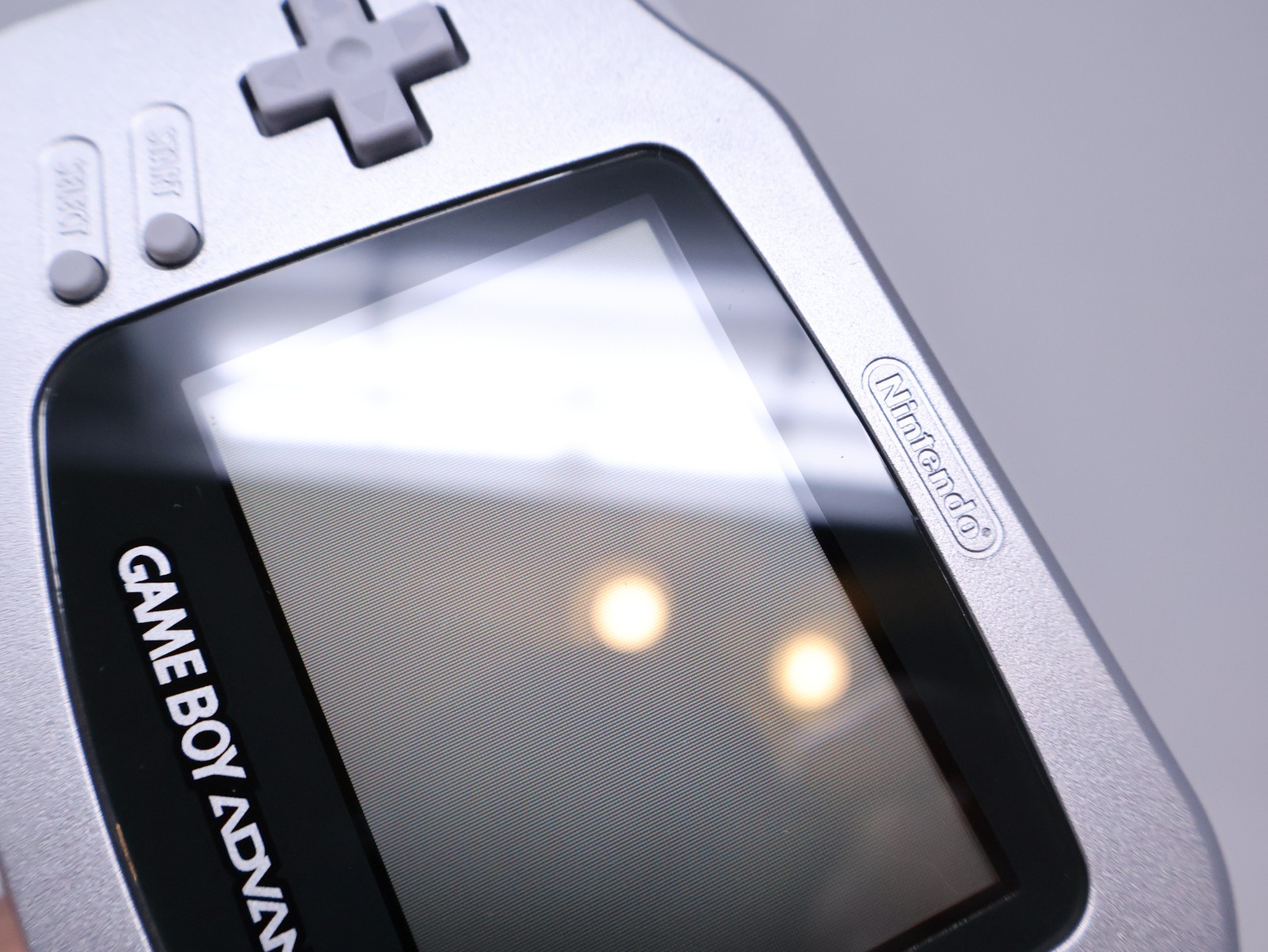 Nintendo Game Boy Console Silver Limited Edition Platinum Minty Open Box Rare