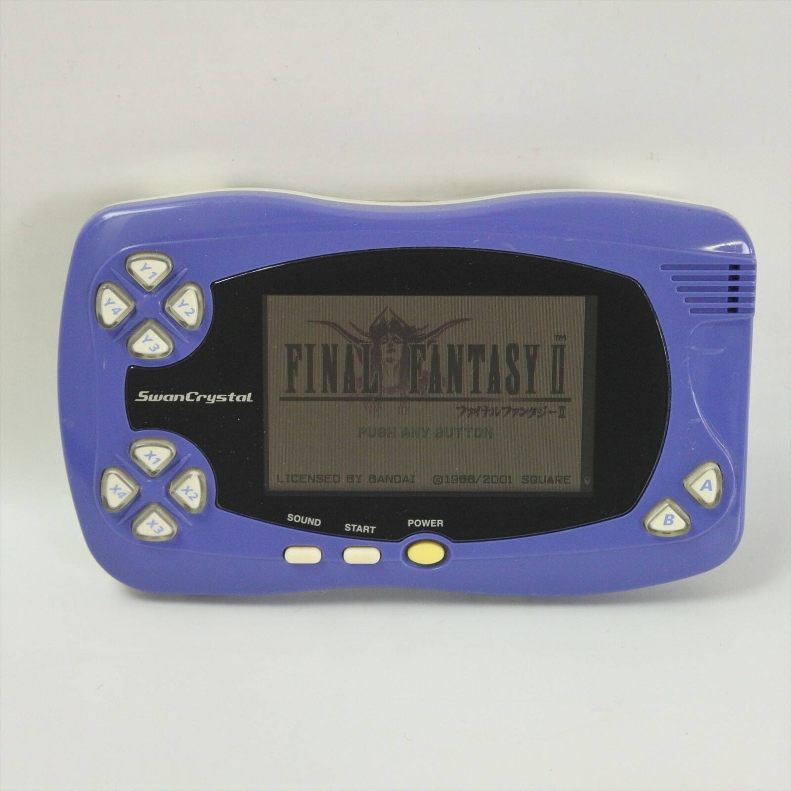 SwanCrystal Console Violet SCT-001 WonderSwan Color Bandai 00023642 ws