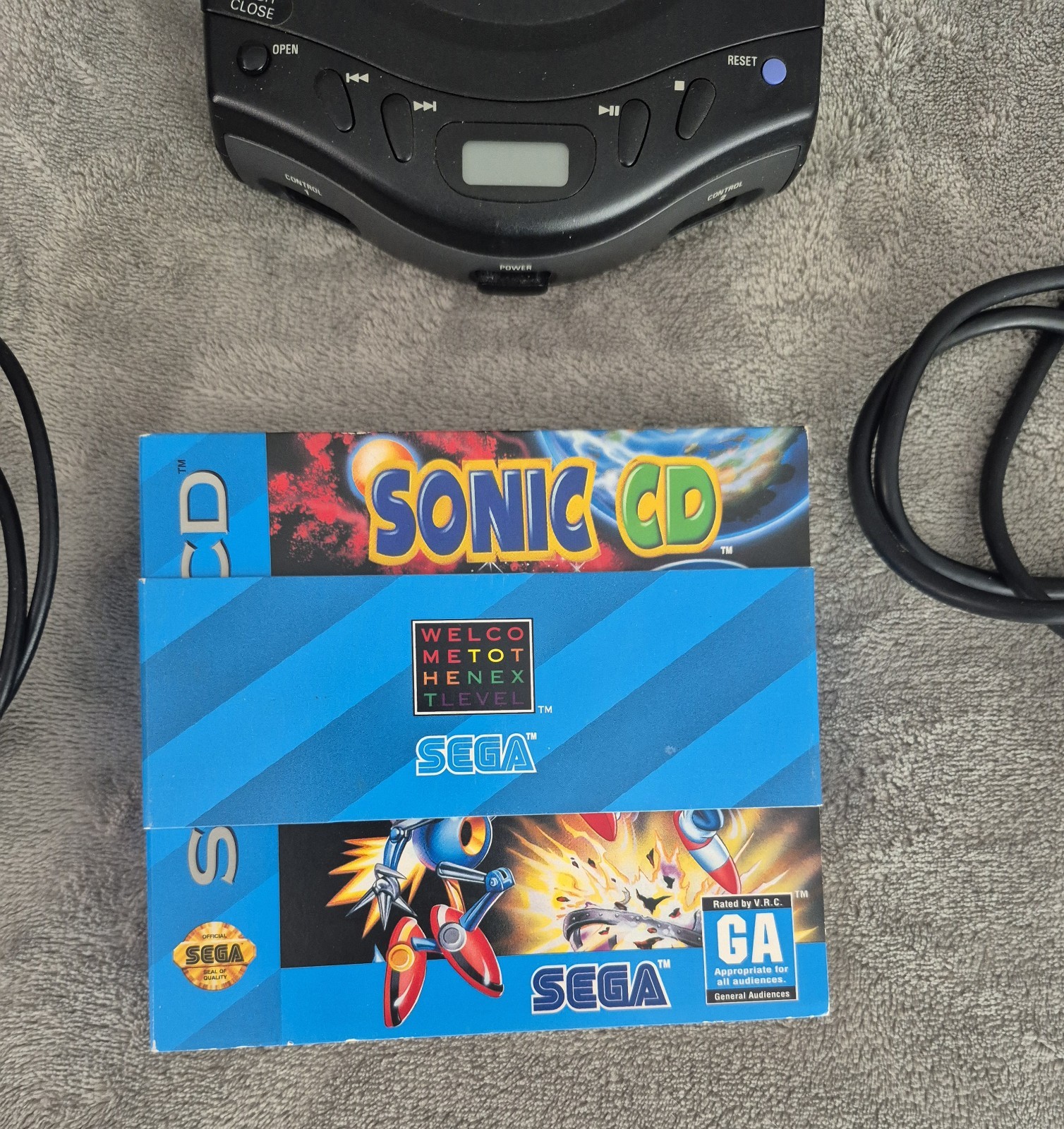 Sega CDX Console CIB Complete Tested & Working Genesis CD Rare W/ Games