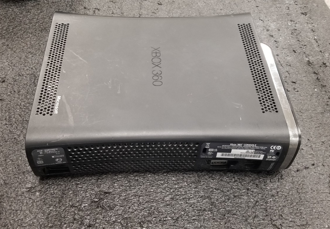 Microsoft Original Black Xbox 360 : 120GB : Tested & Works