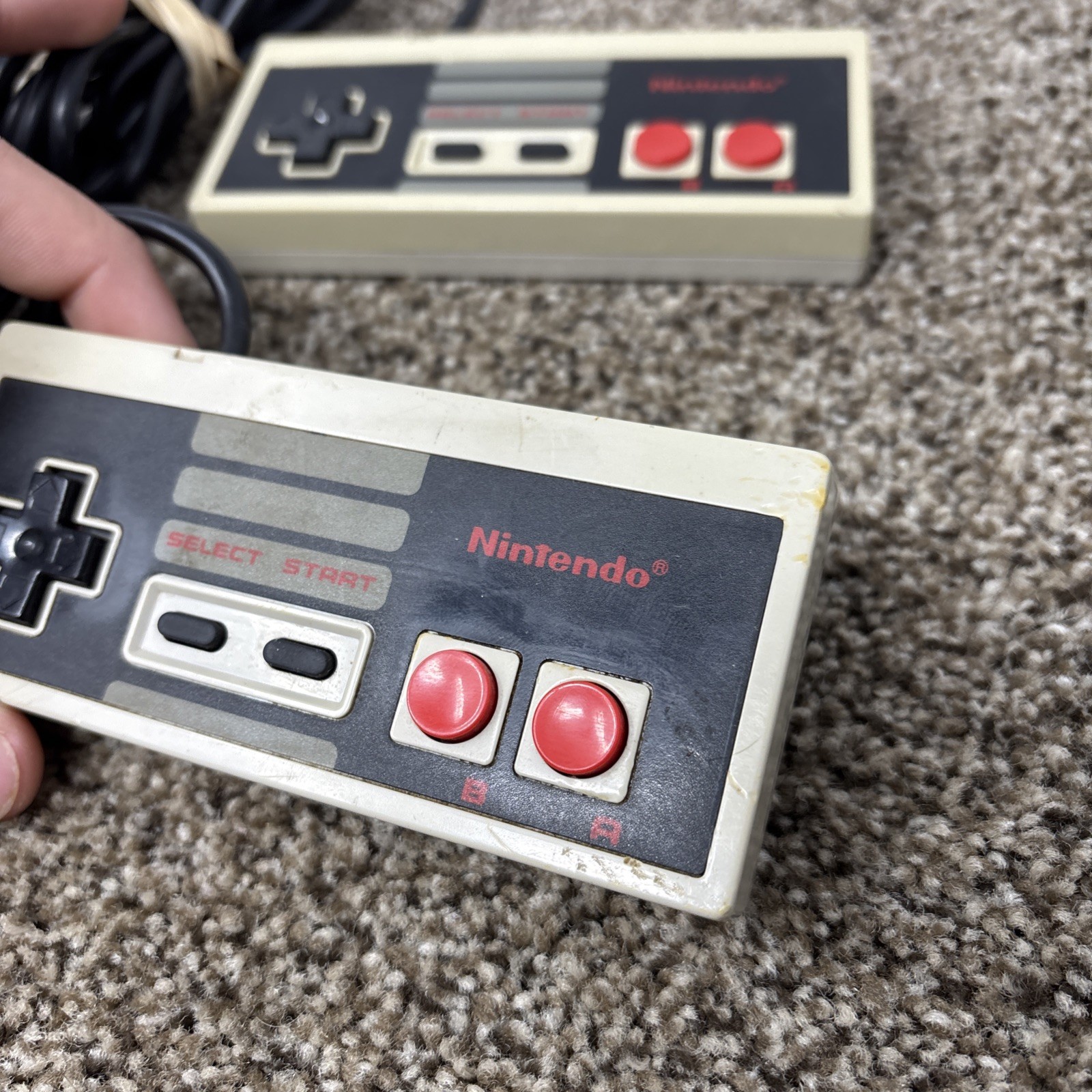 1985 Original NES Nintendo System Console + New 72 Pin Authentic Tested Bundle