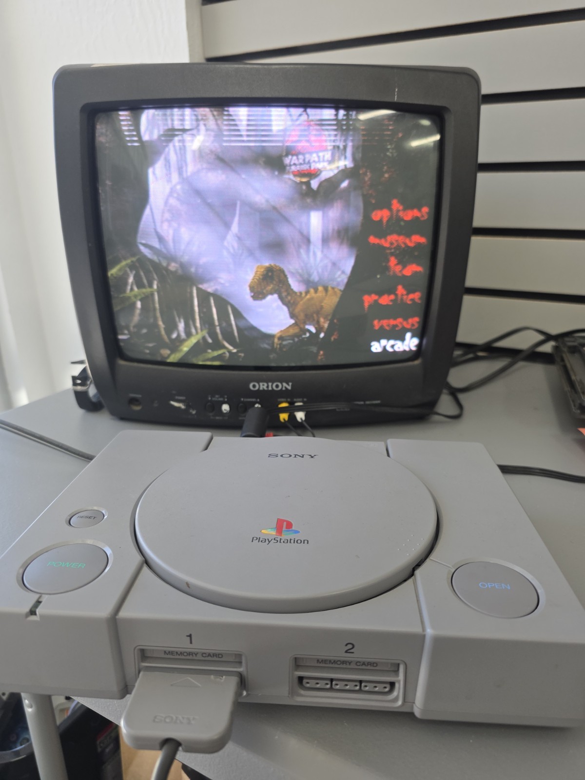 Sony PlayStation PS1 SCPH-5501 Console OEM Controller – Tested/Clean System
