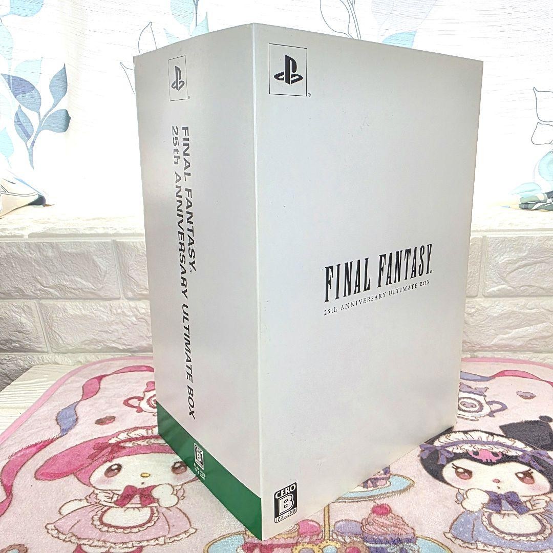 FINAL FANTASY 25th Anniversary Ultimate Box XIII Amano Yoshitaka Japan