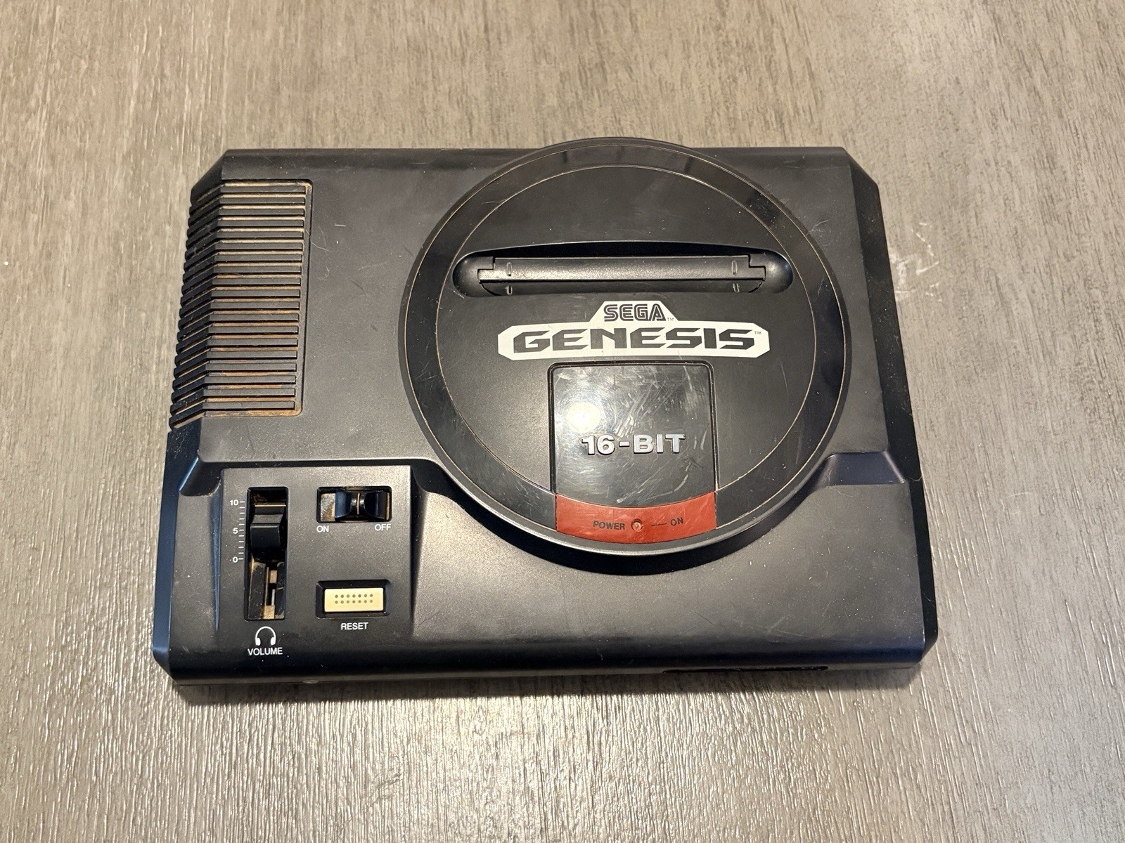 Sega Genesis Model 1 Video Game Console 16-Bit Model 1601 Untested Parts Only