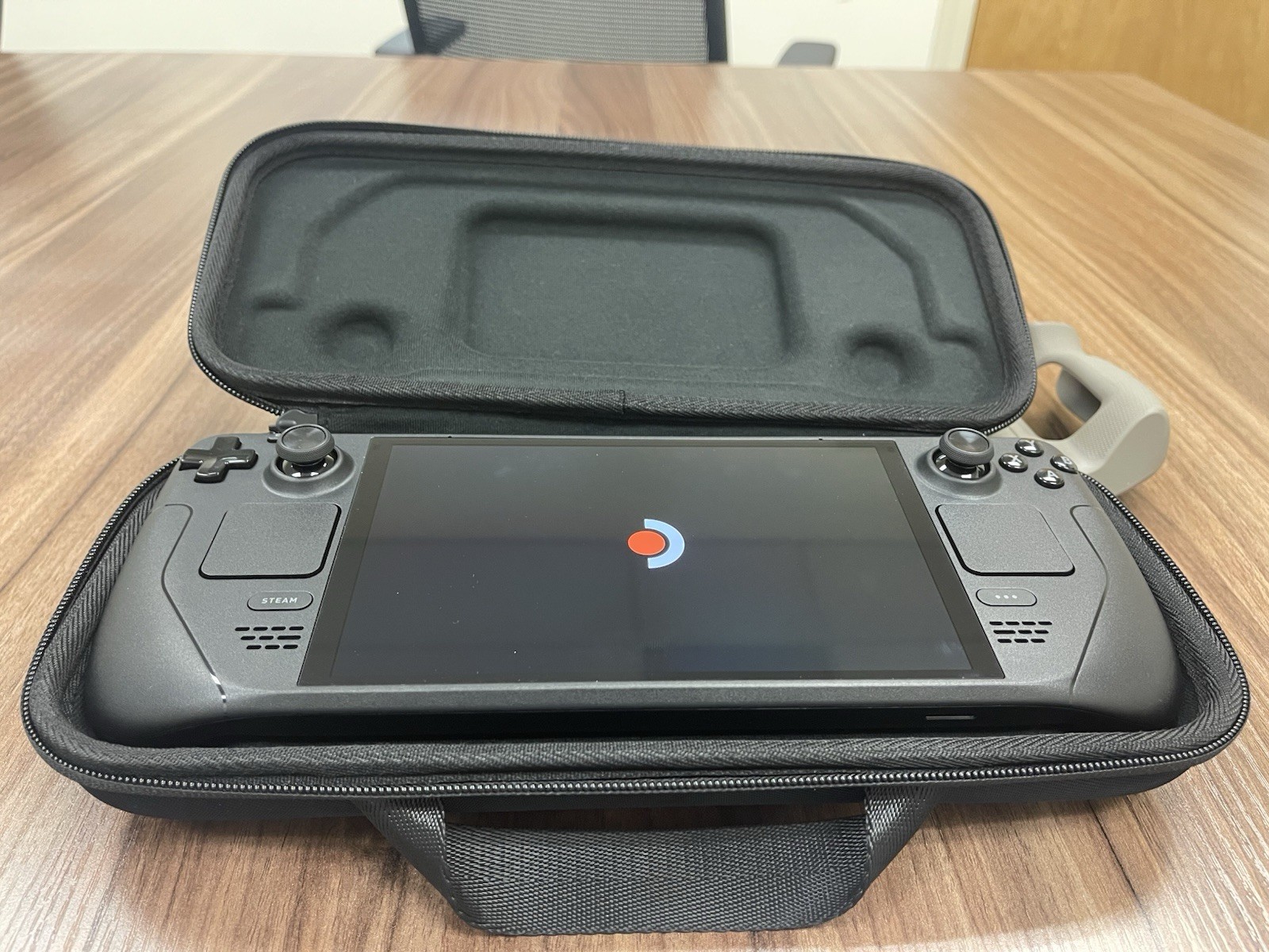 Steam Deck OLED 512GB Black Handheld Console (Excellent Condition) + Extras