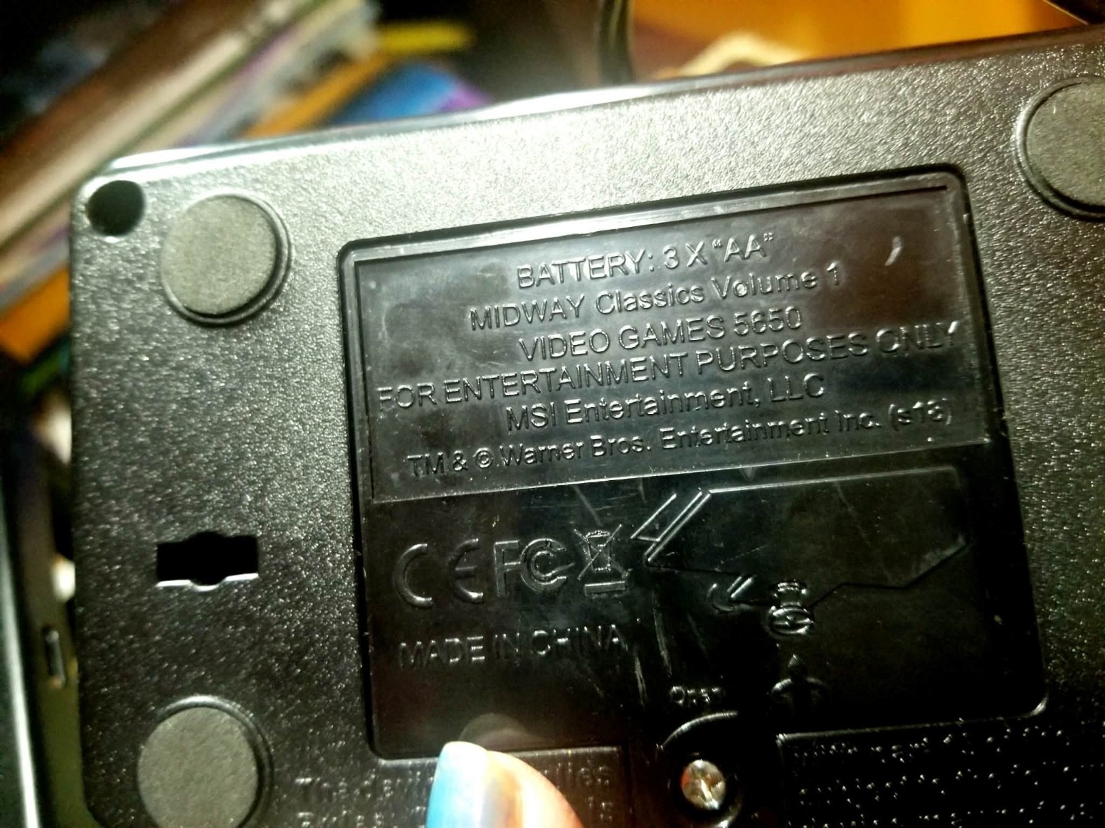 VINTAGE Midway Classic Arcade Classic Vol. 1 Joystick