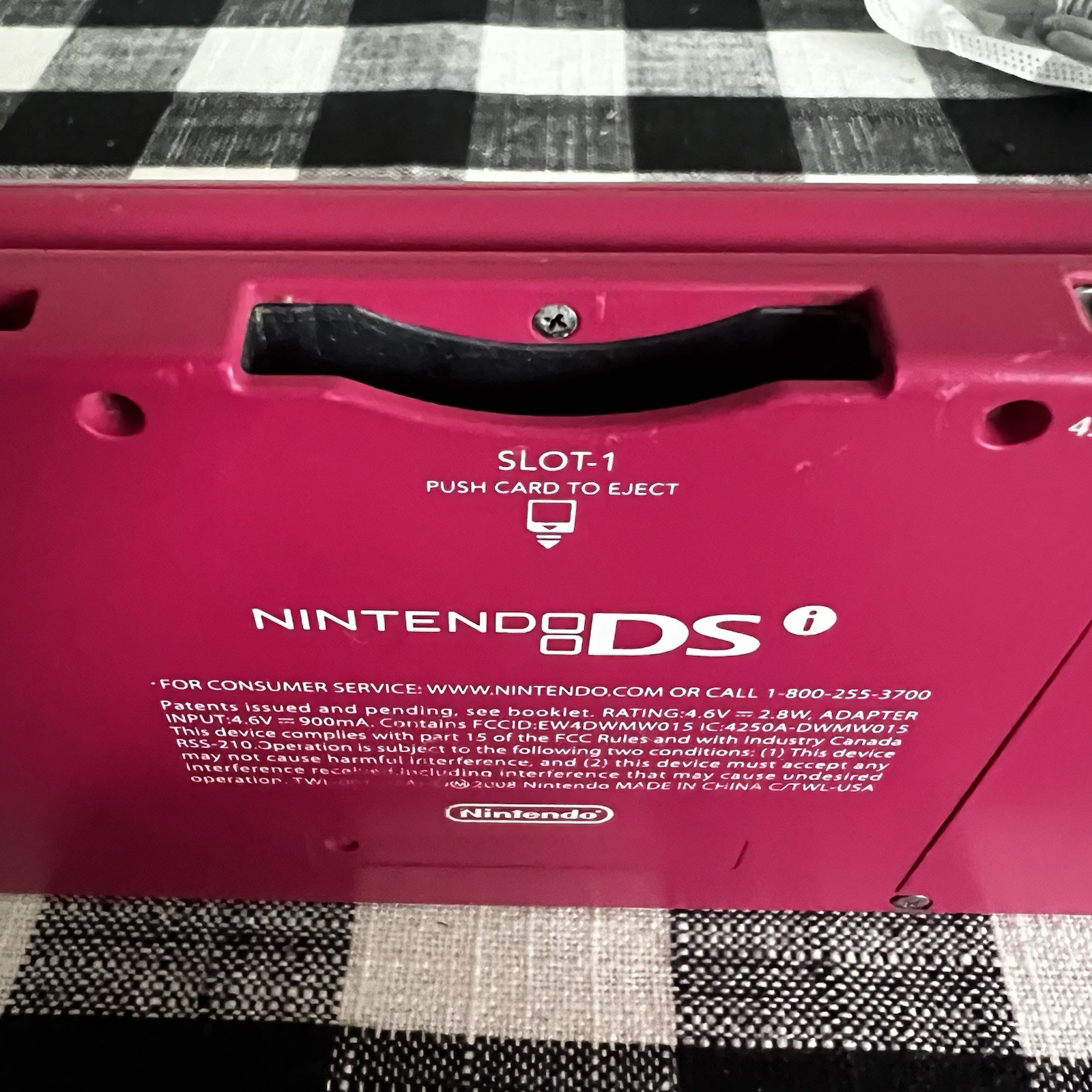*Nintendo DSi Console *Pink *Model #TWL-001 *2GB Disk *New Charger *Video Demo