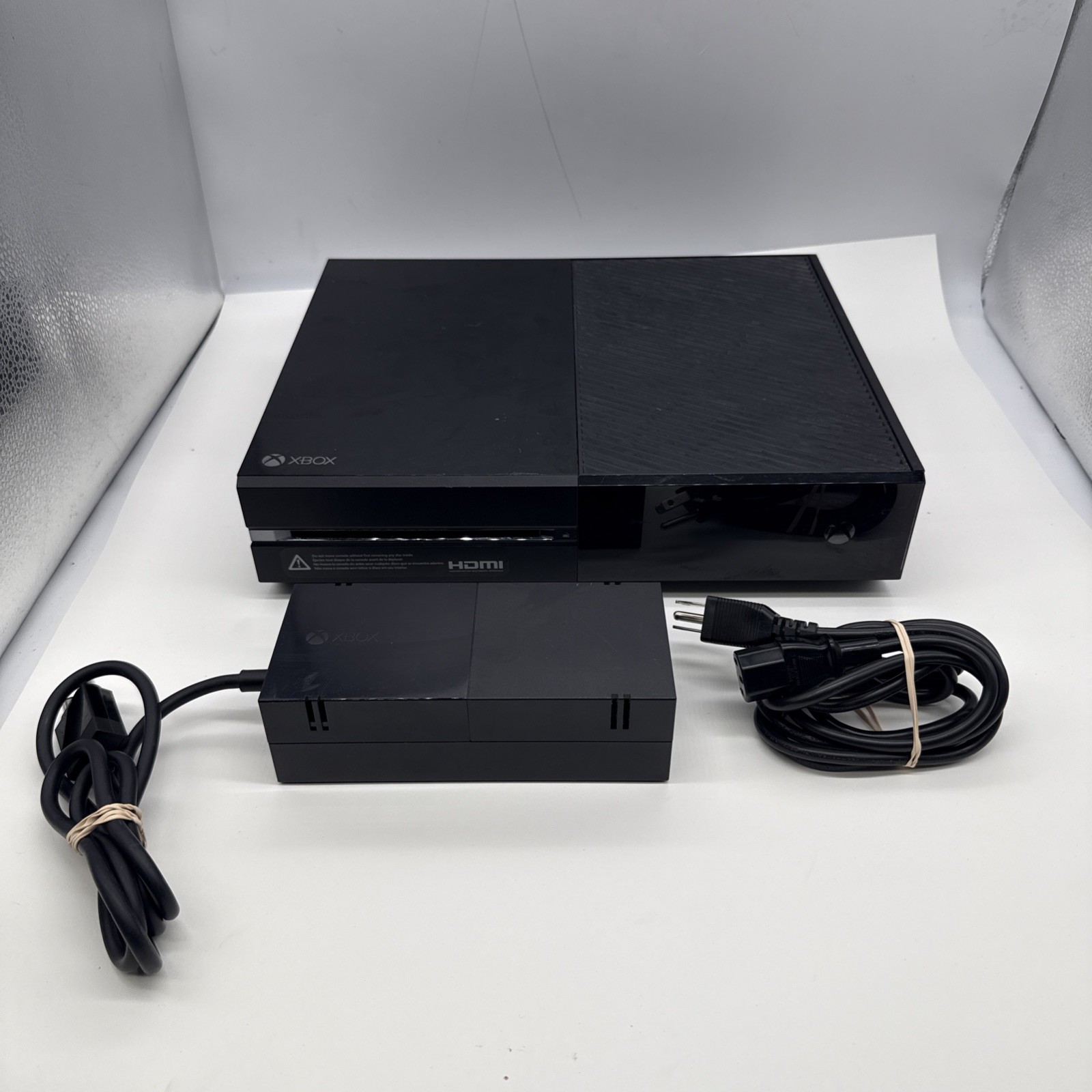 Microsoft Xbox One 500GB Model 1540 Black Console + Power Supply, No Controller